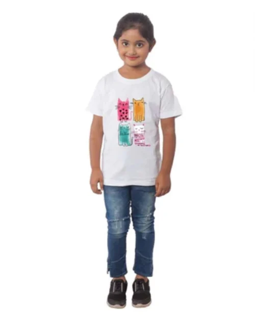52321698714_0d62aec4d4_o_d-1000x1000-1.webp Generic Girls Cotton Cat Half Sleeve TShirt (White)