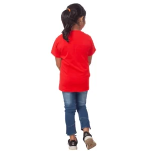 52321736075_22f21dfaf0_o_d-1000x1000-1.webp Generic Girls Cotton Unicorn Face Half Sleeve TShirt (Red)