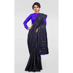 52350885107_04e3d3f783_o_d-1000x1000-1.webp Generic Women's Vichitra Saree with Blouse (Blue, 5-6 Mtrs)