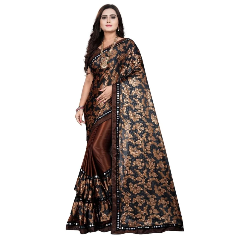 52351823501_7e09cd2ec7_o_d-1000x1000-1.webp Generic Women's Lycra Blend Saree with Blouse (Coffee, 5-6 Mtrs)