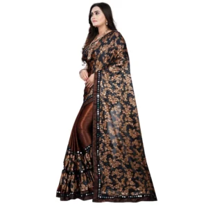 52352068628_0198786a0e_o_d-1000x1000-1.webp Generic Women's Lycra Blend Saree with Blouse (Coffee, 5-6 Mtrs)