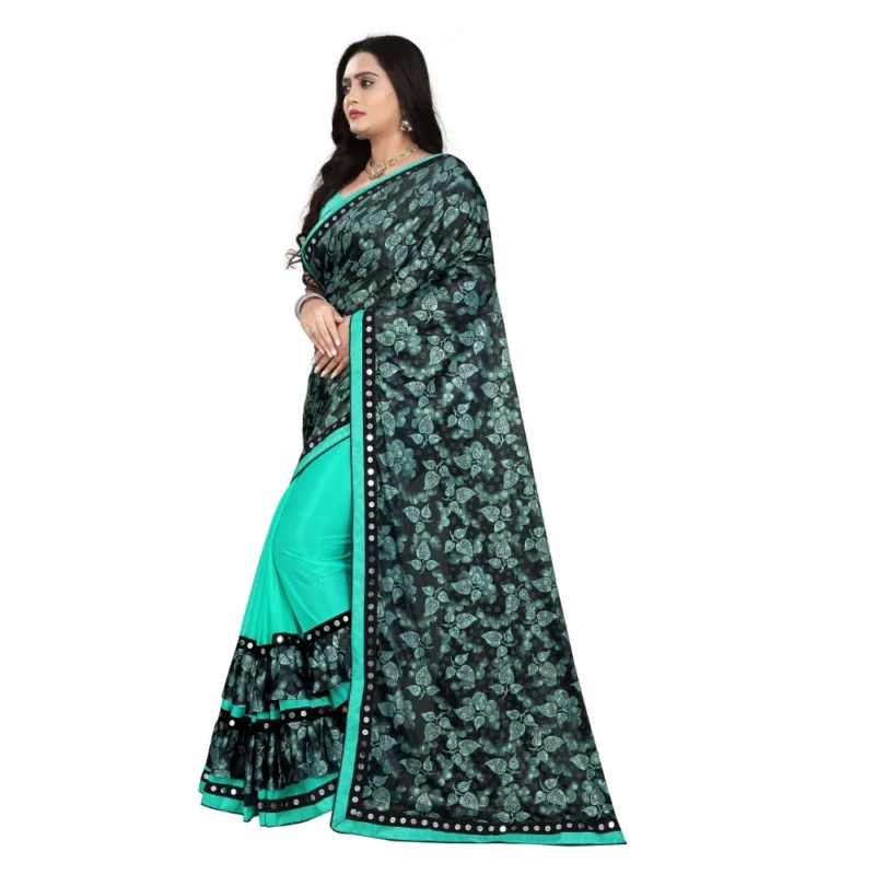 52352071058_8b8a2027b3_o_d-1000x1000-1.webp Generic Women's Lycra Blend Saree with Blouse (Rama, 5-6 Mtrs)