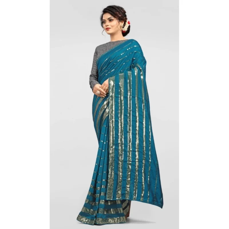 52352147319_8616908d92_o_d-1000x1000-1.webp Generic Women's Vichitra Saree with Blouse (Rama, 5-6 Mtrs)