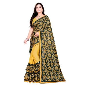 52352150089_8482f9f1c6_o_d-1000x1000-1.webp Generic Women's Lycra Blend Saree with Blouse (Mustard, 5-6 Mtrs)