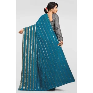 52352250270_177346098b_o_d-1000x1000-1.webp Generic Women's Vichitra Saree with Blouse (Rama, 5-6 Mtrs)
