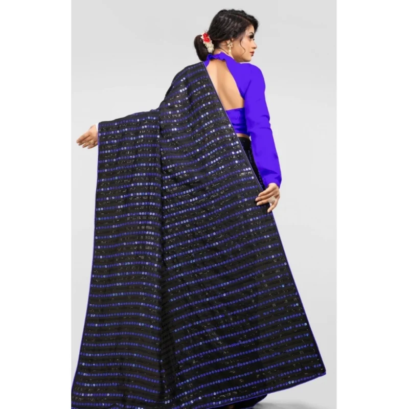 52352258960_f3134c917b_o_d-1000x1000-1.webp Generic Women's Vichitra Saree with Blouse (Blue, 5-6 Mtrs)