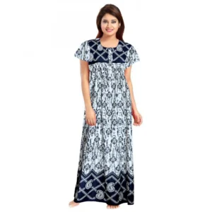 52361305606_3c8f7356cb_o_d-1000x1000-1.webp Generic Women's Cotton Printed Maxi Nighty (Navy Blue)