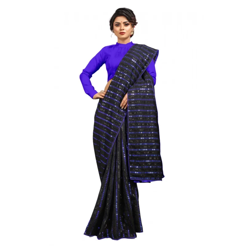 52371017641_0672a26eaf_o_d-1000x1000-1.webp Generic Women's Vichitra Saree with Blouse (Blue, 5-6 Mtrs)