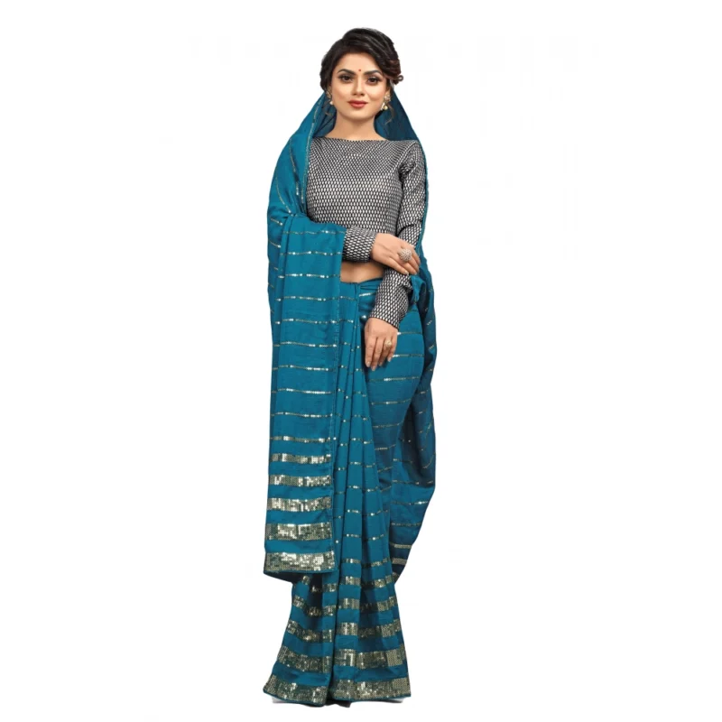 52371017846_5caaf3c844_o_d-1000x1000-1.webp Generic Women's Vichitra Saree with Blouse (Rama, 5-6 Mtrs)