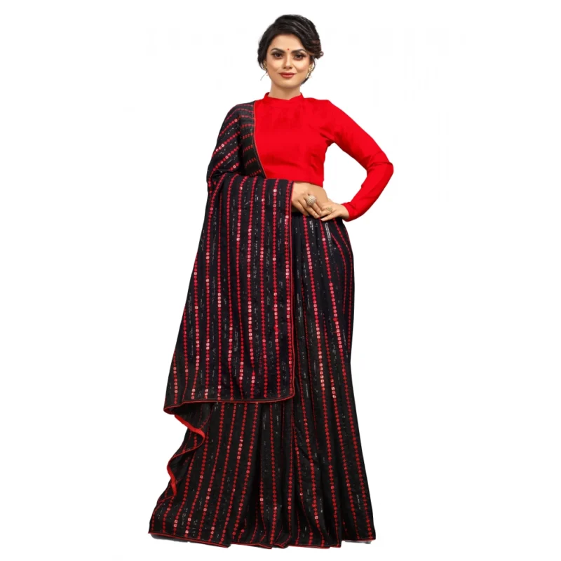 52371326959_f77b3c3773_o_d-1000x1000-1.webp Generic Women's Vichitra Saree with Blouse (Red, 5-6 Mtrs)