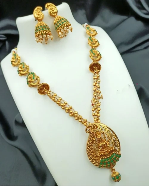 52848236308_b49d0180c4_o_d-1000x1000-1.webp Generic Women's Traditional Temple Necklace and Earrings Set in Gold (Green, Free Size)