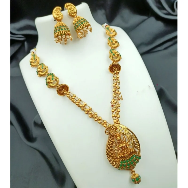 52848236308_b49d0180c4_o_d-1000x1000-1.webp Generic Women's Traditional Temple Necklace and Earrings Set in Gold (Green, Free Size)