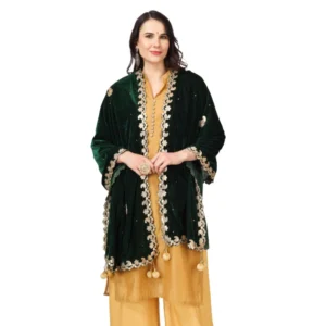 53509240612_a768cda492_o_d-1000x1000-1.webp Generic Women's Velvet Gotta Patti Dupatta (Green, Length: 2.25 to 2.50 Mtr)