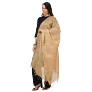53509244637_a1ed7ecf35_o_d-1000x1000-1.webp Generic Women's Chanderi Solid Dupatta (Gold, Length: 2.25 to 2.50 Mtr)