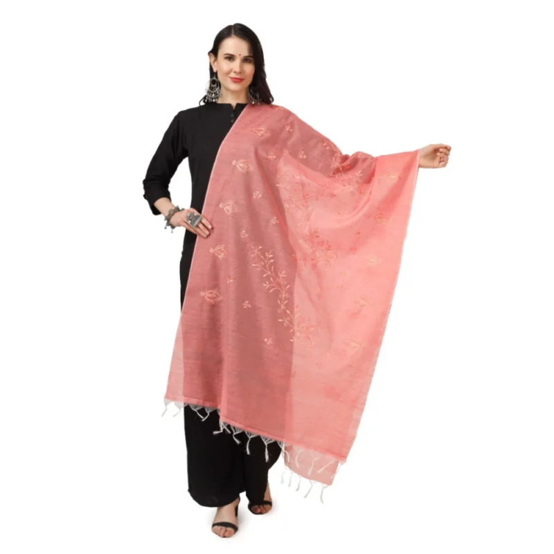 53509244897_98ae9e9018_o_d-1000x1000-1.webp Generic Women's Cotton Embroidered Dupatta (Peach, Length: 2.25 to 2.50 Mtr)
