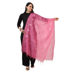 53510135706_101e6ab319_o_d-1000x1000-1.webp Generic Women's Cotton Embroidered Dupatta (Pink, Length: 2.25 to 2.50 Mtr)