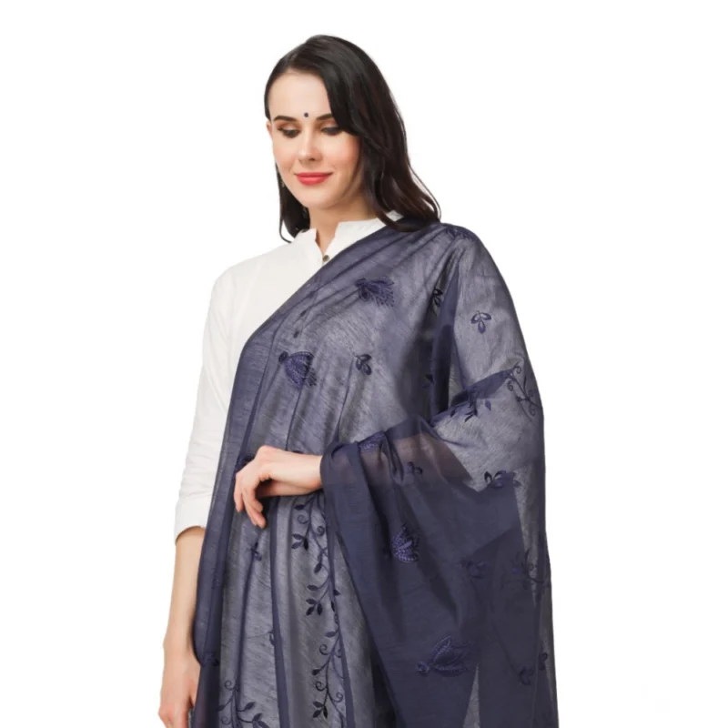 53510302688_61c5675a7a_o_d-1000x1000-1.webp Generic Women's Cotton Embroidered Dupatta (Dark Blue, Length: 2.25 to 2.50 Mtr)