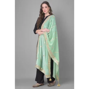 53510305198_1aceb6844d_o_d-1000x1000-1.webp Generic Women's Velvet Gotta Patti Dupatta (Sea Green, Length: 2.25 to 2.50 Mtr)