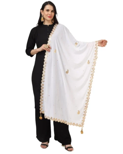 53510448404_be1f31be2a_o_d-1000x1000-1.webp Generic Women's Velvet Gotta Patti Dupatta (White, Length: 2.25 to 2.50 Mtr)