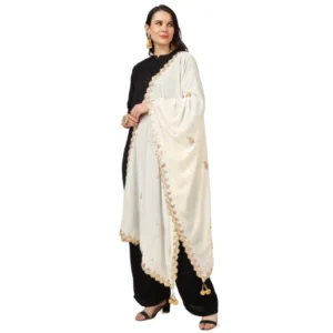 53510448494_143076ac31_o_d-1000x1000-1.webp Generic Women's Velvet Gotta Patti Dupatta (Off White, Length: 2.25 to 2.50 Mtr)