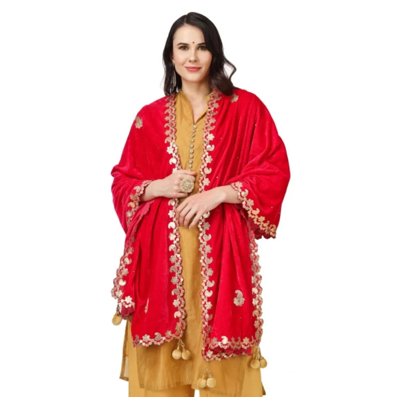 53510450859_821ba7772e_o_d-1000x1000-1.webp Generic Women's Velvet Gotta Patti Dupatta (Pink, Length: 2.25 to 2.50 Mtr)