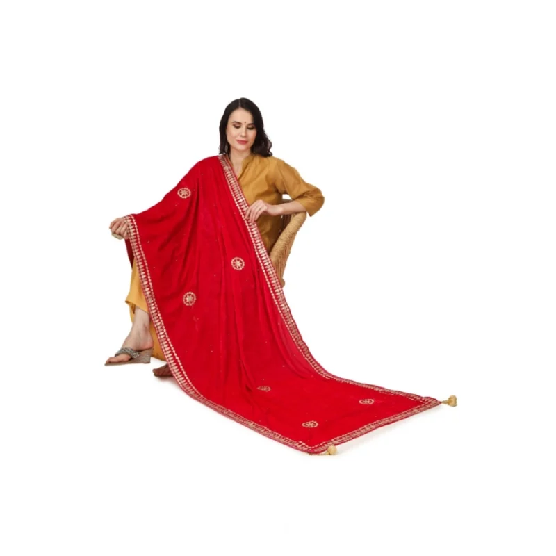 53510451984_fc696800bc_o_d-1000x1000-1.webp Generic Women's Velvet Gotta Patti Dupatta (Pink, Length: 2.25 to 2.50 Mtr)