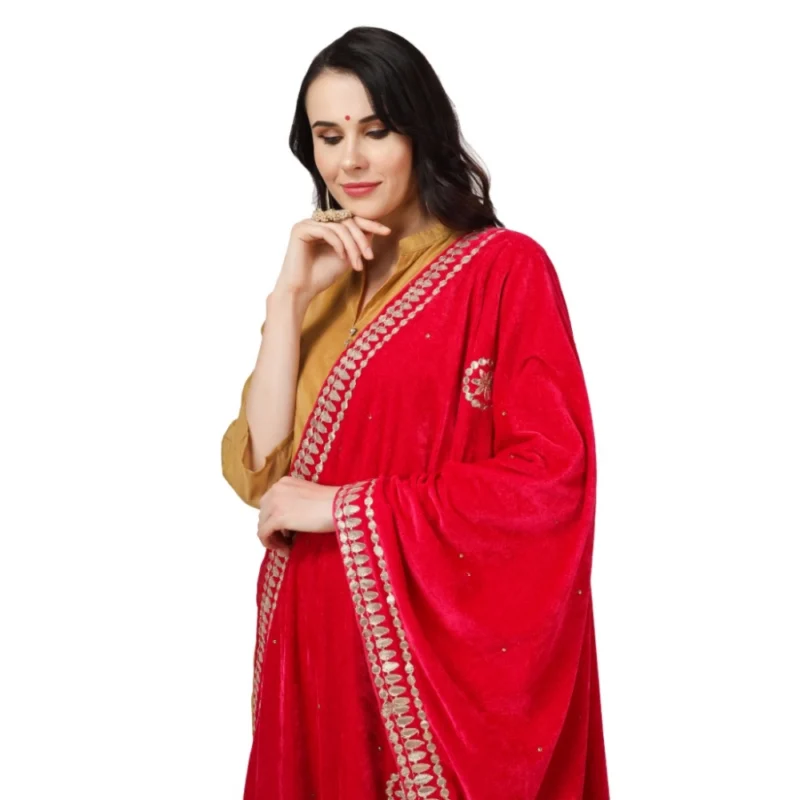 53510563755_a671279563_o_d-1000x1000-1.webp Generic Women's Velvet Gotta Patti Dupatta (Pink, Length: 2.25 to 2.50 Mtr)