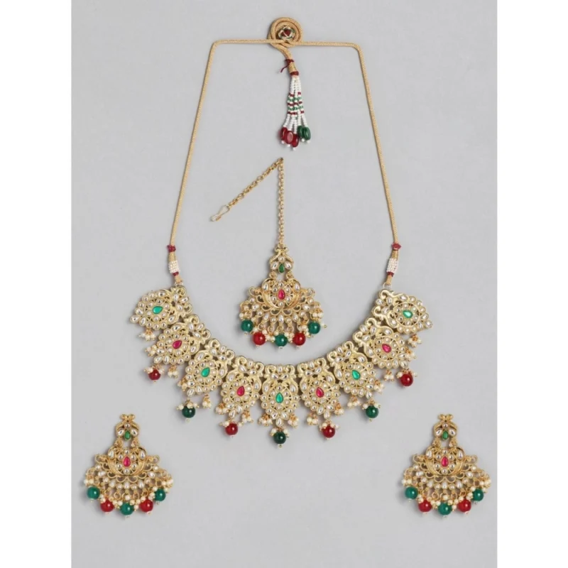 53533255557_45f90516db_o_d-1000x1000-1.webp Generic Women's Rose Gold Plated Alloy Necklace & Earings Set (Light Green)
