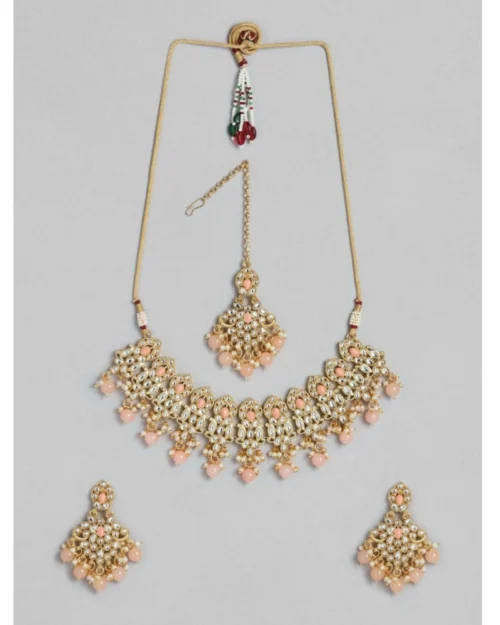 53533255607_ac30faa1c5_o_d-1000x1000-1.webp Generic Women's Rose Gold Plated Alloy Necklace & Earings Set (Pink)