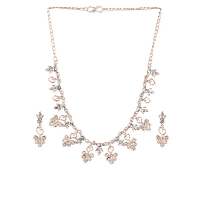 53533256892_fbe21a93cd_o_d-1000x1000-1.webp Generic Women's Rose Gold Plated Brass Necklace & Earings Set (Gold)