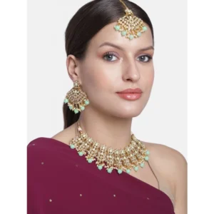 53534146281_7deece034c_o_d-1000x1000-1.webp Generic Women's Rose Gold Plated Alloy Necklace & Earings Set (Light Green)