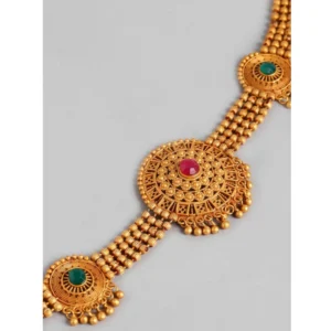 53534146556_031a5f9ce0_o_d-1000x1000-1.webp Generic Women's Rose Gold Plated Alloy Necklace & Earings Set (Multicolor)
