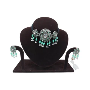 53534326338_8f10efa1bd_o_d-1000x1000-1.webp Generic Women's Rose Gold Plated Alloy Necklace & Earings Set (Light Green)
