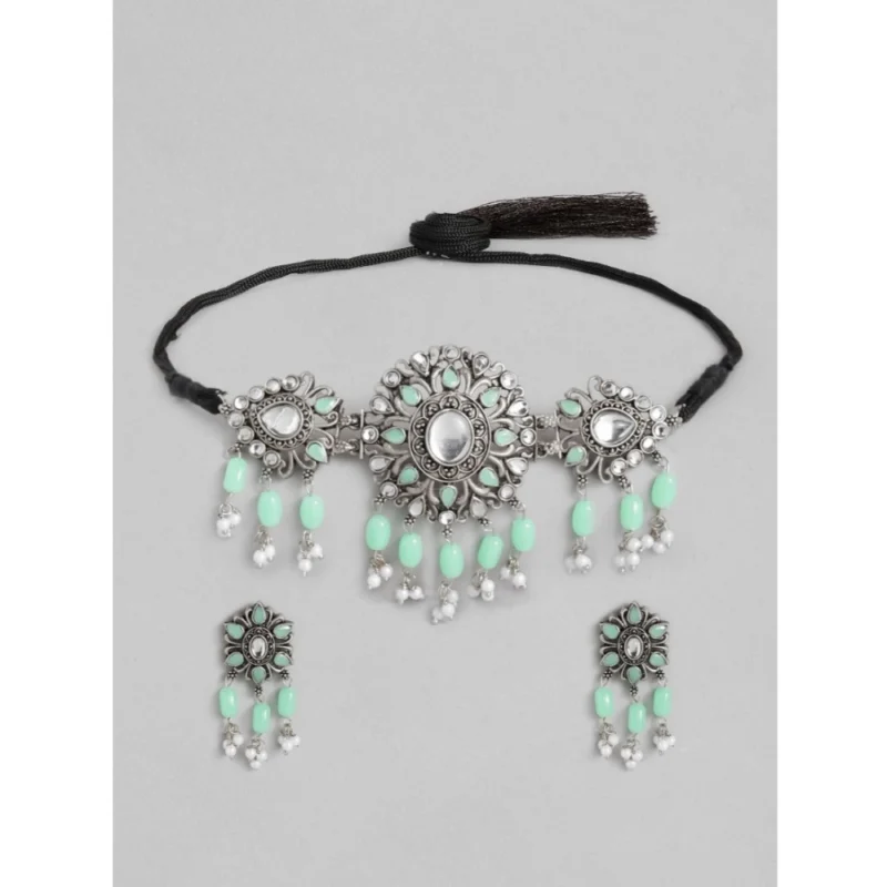 53534326358_bb9954dff5_o_d-1000x1000-1.webp Generic Women's Rose Gold Plated Alloy Necklace & Earings Set (Light Green)