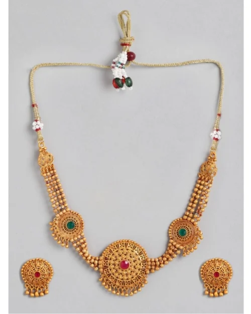 53534460999_ffc08e445a_o_d-1000x1000-1.webp Generic Women's Rose Gold Plated Alloy Necklace & Earings Set (Multicolor)
