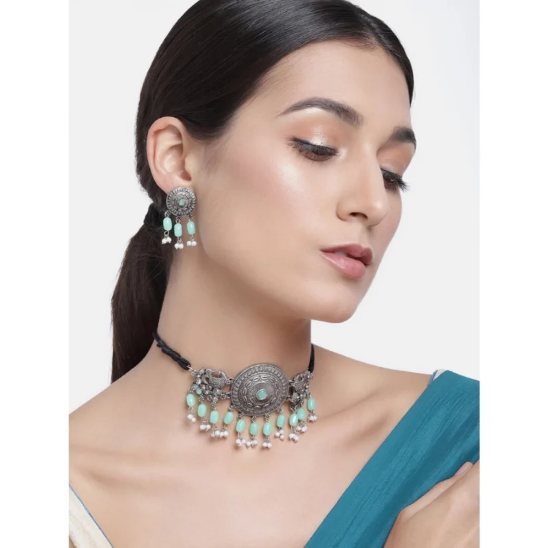 53534462379_95e844ef5d_o_d-1000x1000-1.webp Generic Women's Rose Gold Plated Alloy Necklace & Earings Set (Light Green)