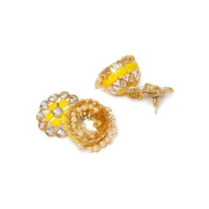 53534540555_630a508a40_o_d-1000x1000-1.webp Generic Women's Rose Gold Plated Alloy Earrings (Yellow)