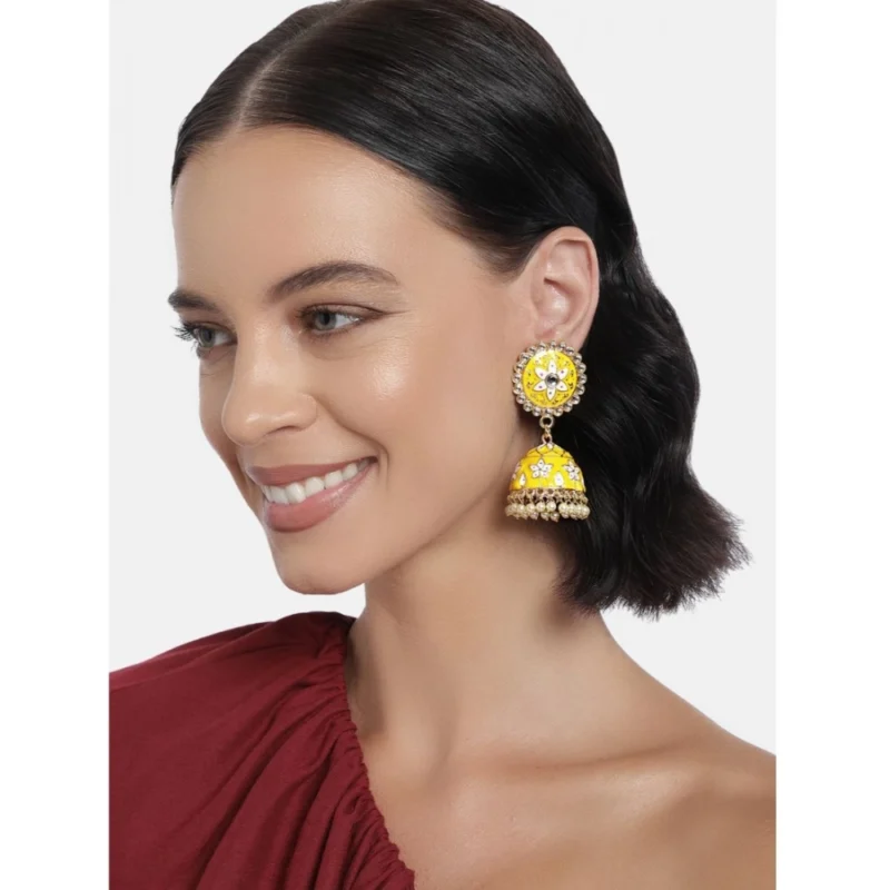 53534542645_7e4f84fd37_o_d-1000x1000-1.webp Generic Women's Rose Gold Plated Alloy Earrings (Yellow)