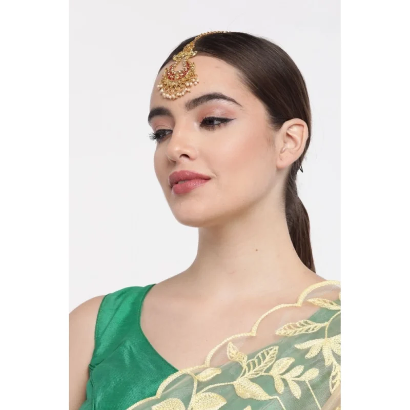 53534546810_76d44fe787_o_d-1000x1000-1.webp Generic Women's Rose Gold Plated Alloy Kundan Earrings & Mangtikka (Maroon)