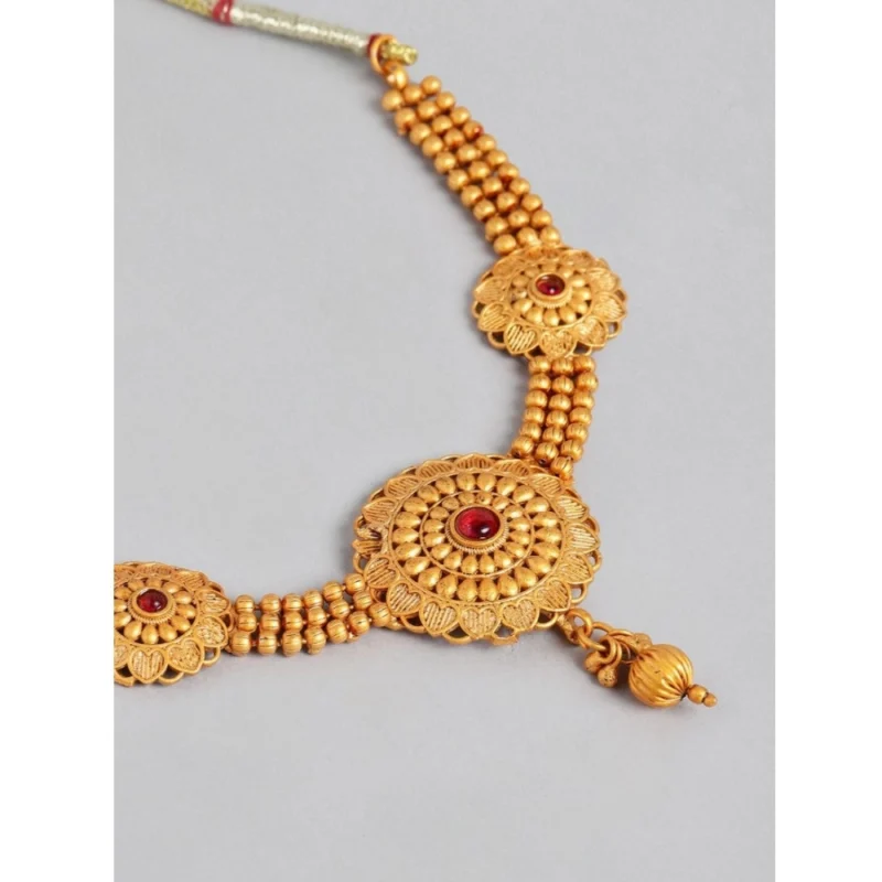 53534563310_54333a86b3_o_d-1000x1000-1.webp Generic Women's Rose Gold Plated Alloy Necklace & Earings Set (Gold)