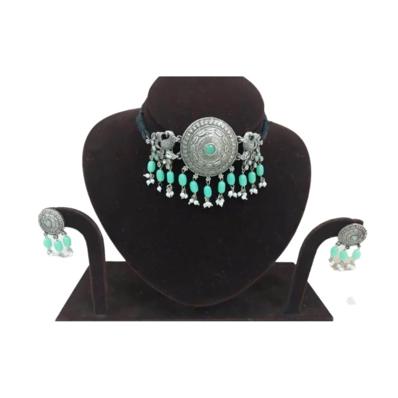 53534564720_a7a61a9dee_o_d-1000x1000-1.webp Generic Women's Rose Gold Plated Alloy Necklace & Earings Set (Light Green)