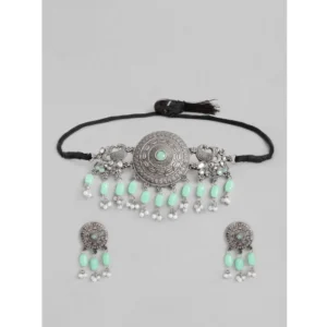 53534564755_46a8f8ba0e_o_d-1000x1000-1.webp Generic Women's Rose Gold Plated Alloy Necklace & Earings Set (Light Green)
