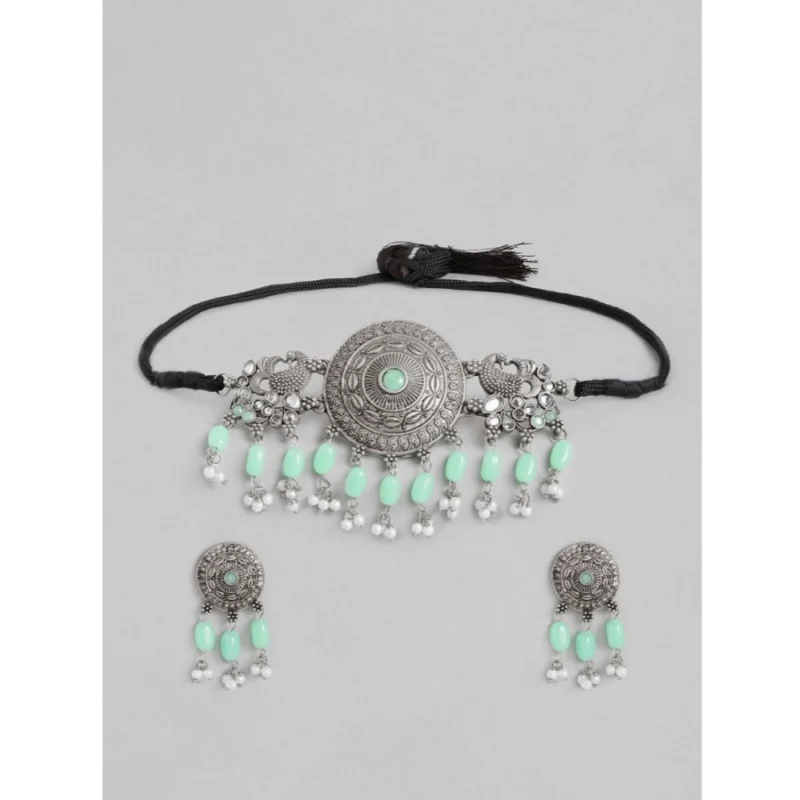 53534564755_46a8f8ba0e_o_d-1000x1000-1.webp Generic Women's Rose Gold Plated Alloy Necklace & Earings Set (Light Green)