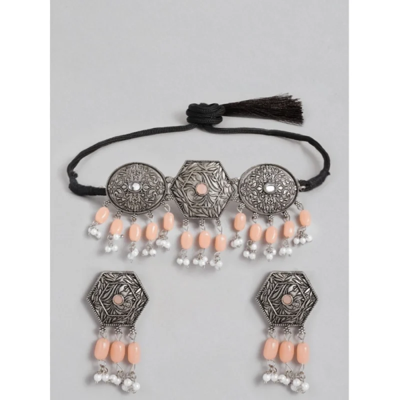 53534564765_cbe639e9c0_o_d-1000x1000-1.webp Generic Women's Rose Gold Plated Alloy Necklace & Earings Set (Orange)