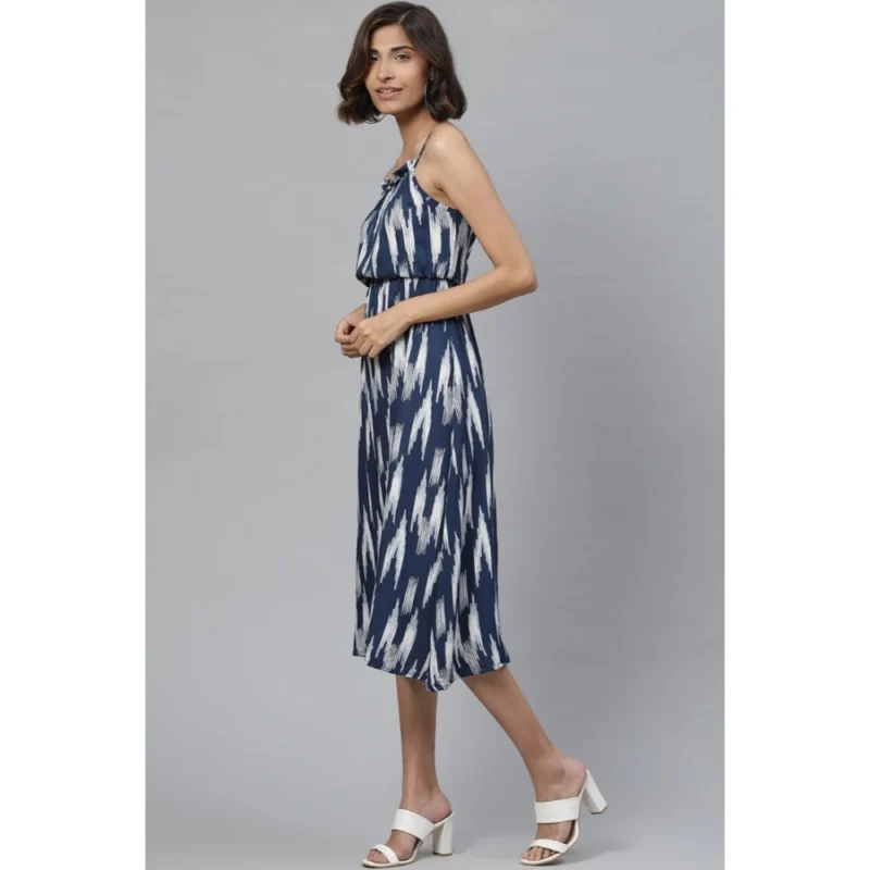 53589733602_80cbb3bf60_o_d-1000x1000-1.webp Generic Women's Casual Sleeveless Ikat Print Rayon Dress (Blue)