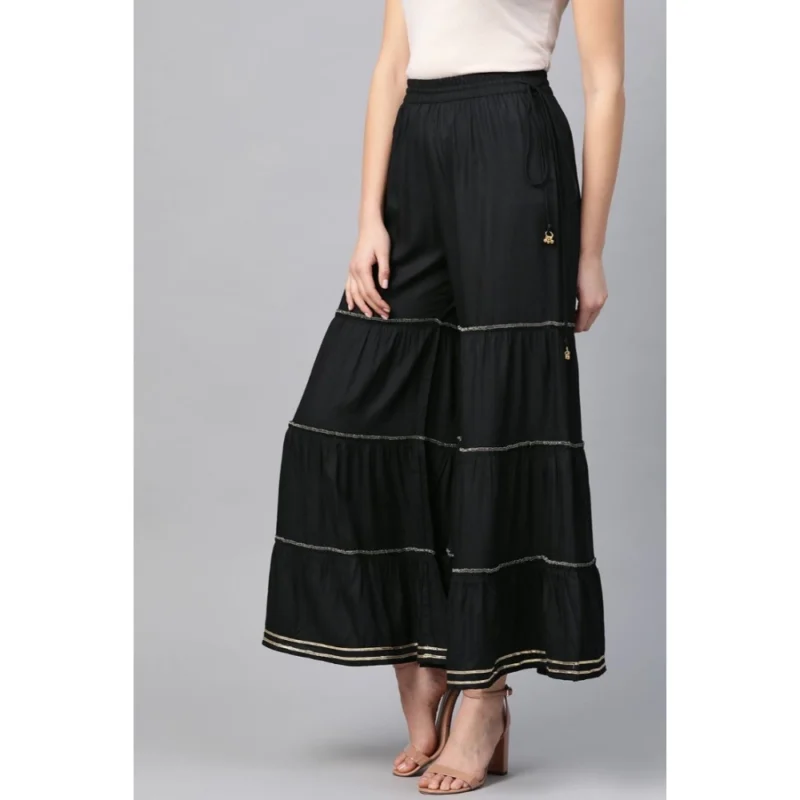 53589735127_1a840707b6_o_d-1000x1000-1.webp Generic Women's Casual Solid Rayon Sharara (Black)