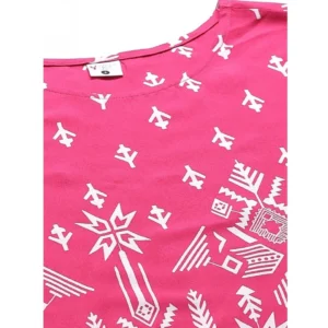 53590811523_362cb0ee82_o_d-1000x1000-1.webp Generic Women's Casual Short Sleeve Printed Rayon Pajama Set (Pink)