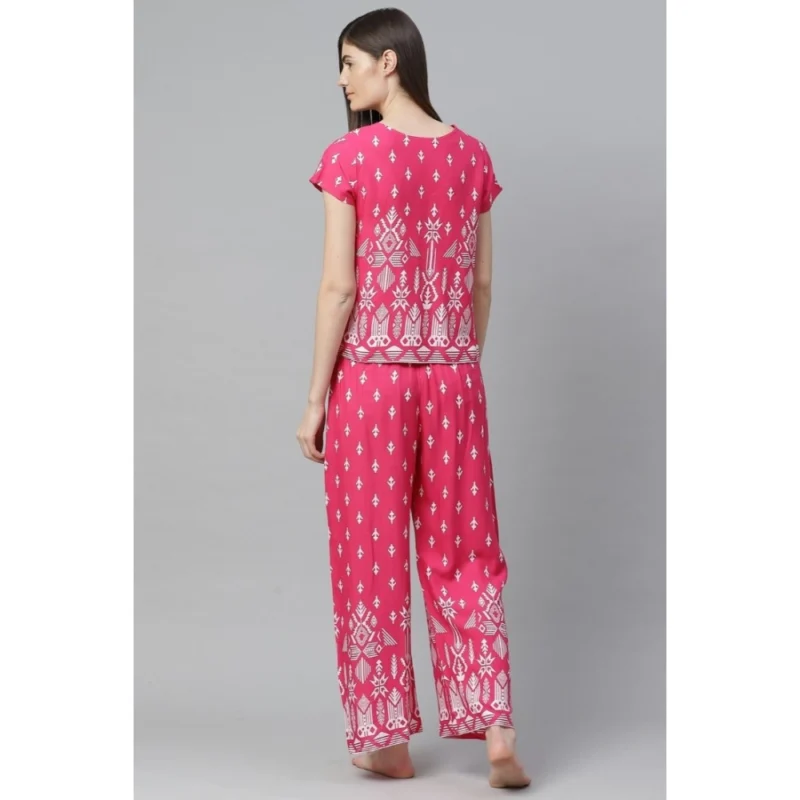 53591051490_cc0bb46ce2_o_d-1000x1000-1.webp Generic Women's Casual Short Sleeve Printed Rayon Pajama Set (Pink)