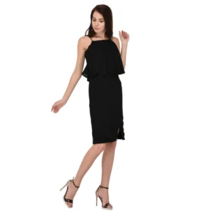53610378674_390636c9aa_o_d-1000x1000-1.webp Generic Women's Cotton Blend Solid Sleeveless Dress (Black)
