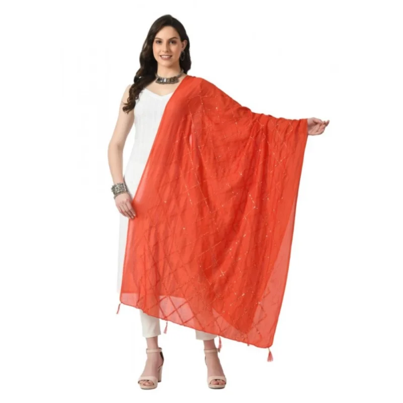 53767414752_73c45d53e5_o_d-1000x1000-1.webp Generic Women's Chanderi Self Design Dupatta (Orange, Length: Free Size)